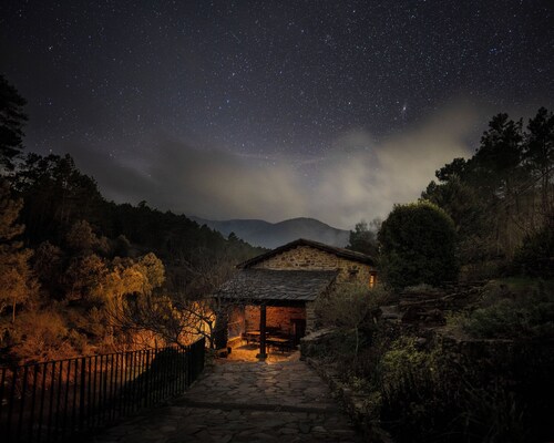 Mill rehabilitated with Natural Pool and Barbecue in natural environment 