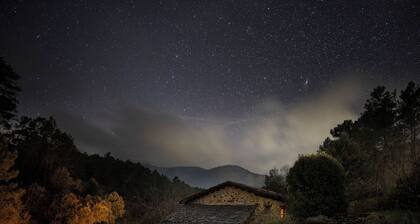 Mill rehabilitated with Natural Pool and Barbecue in natural environment