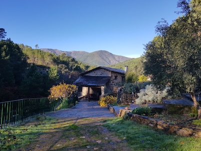 Mill rehabilitated with Natural Pool and Barbecue in natural environment 