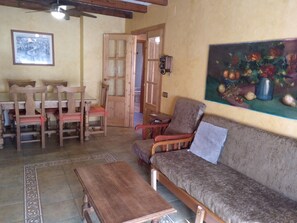 TV connectée, cheminée