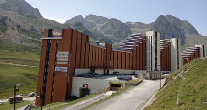 STUDIO 5/6 PL SUR LES PISTES ANCV résidence Mongie Tourmalet