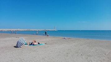 Tæt på stranden