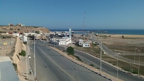 Vue sur la plage/l’océan