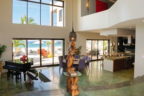 Dining - "Villa Rocas" Beachfront Luxury Villa (El Pescadero)