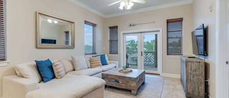 Een televisie en een dvd-speler