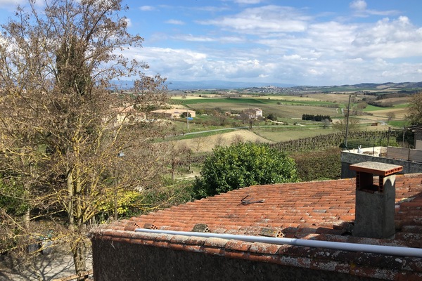 Vue depuis l’hébergement