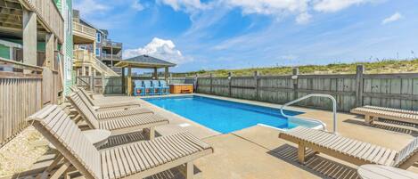 Außenpool, beheizter Pool