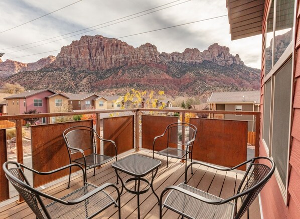Terrace/patio - Townhome 6 in Springdale, at Zion National Park (Springdale)