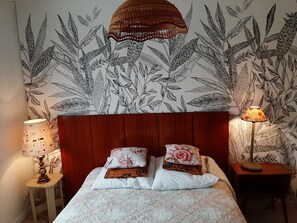 4 chambres, fer et planche à repasser, Wi-Fi gratuit