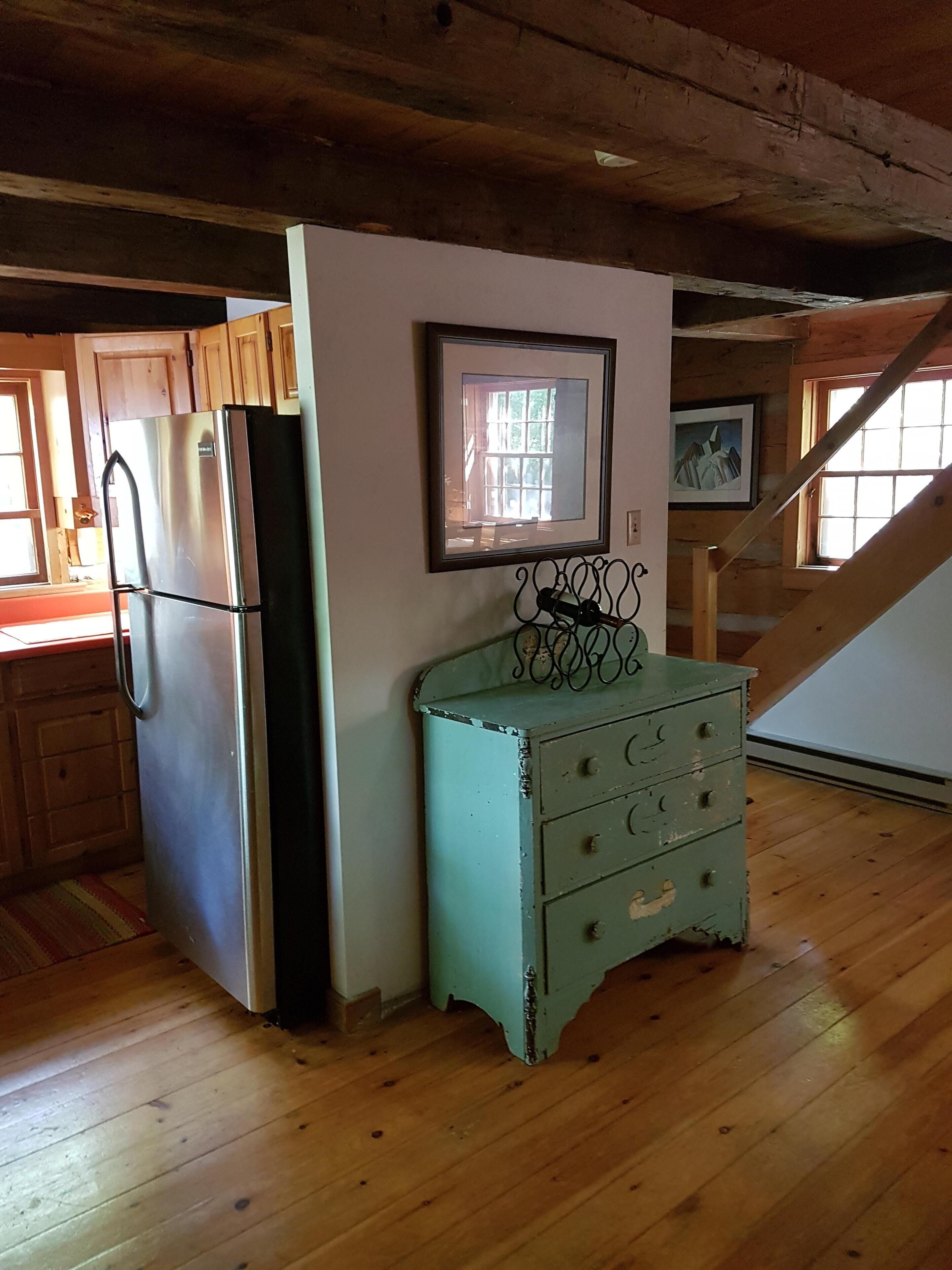 1820 Log Cabin on Private 300 acres.  Mtn biking, Hiking, x-country Skiing