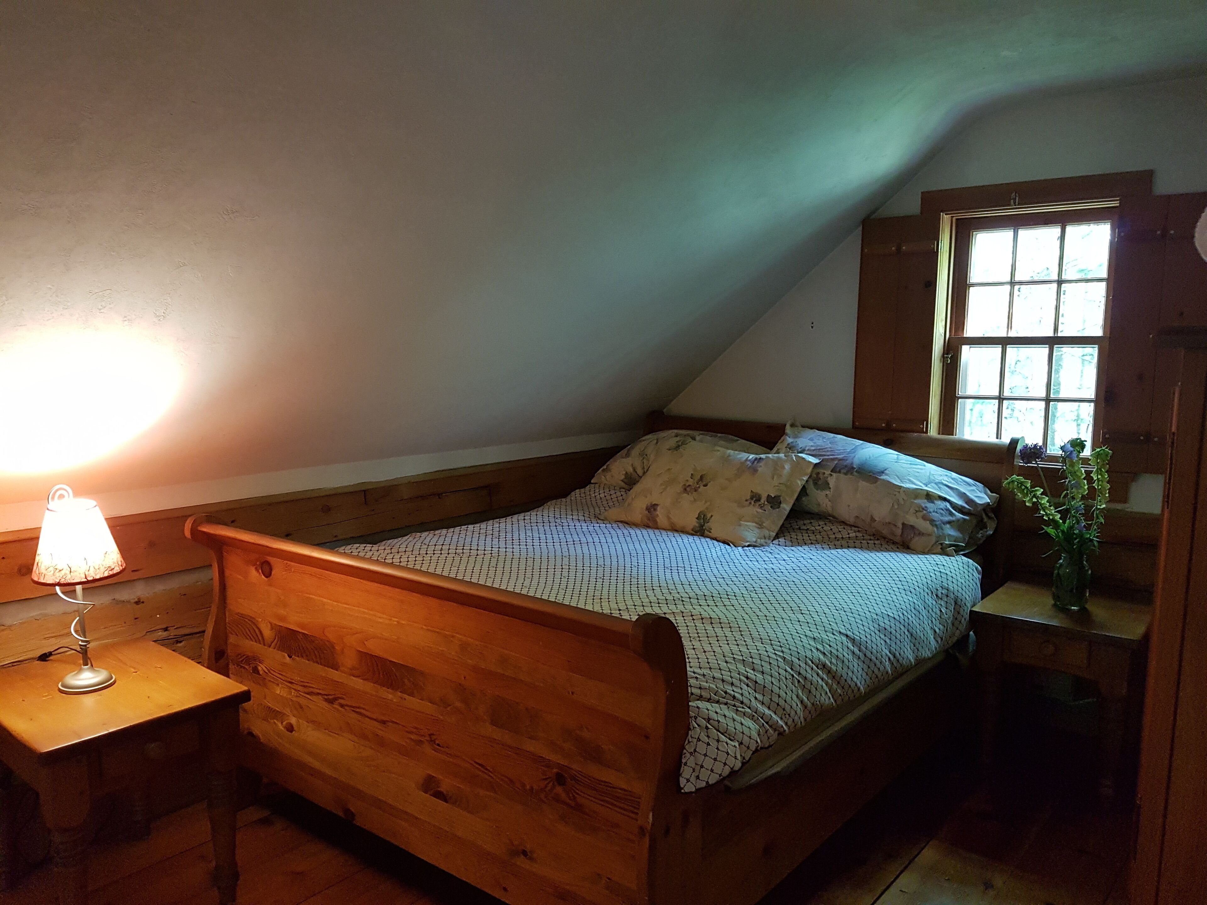 1820 Log Cabin on Private 300 acres.  Mtn biking, Hiking, x-country Skiing