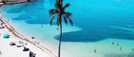 Beach nearby, sun-loungers, beach towels