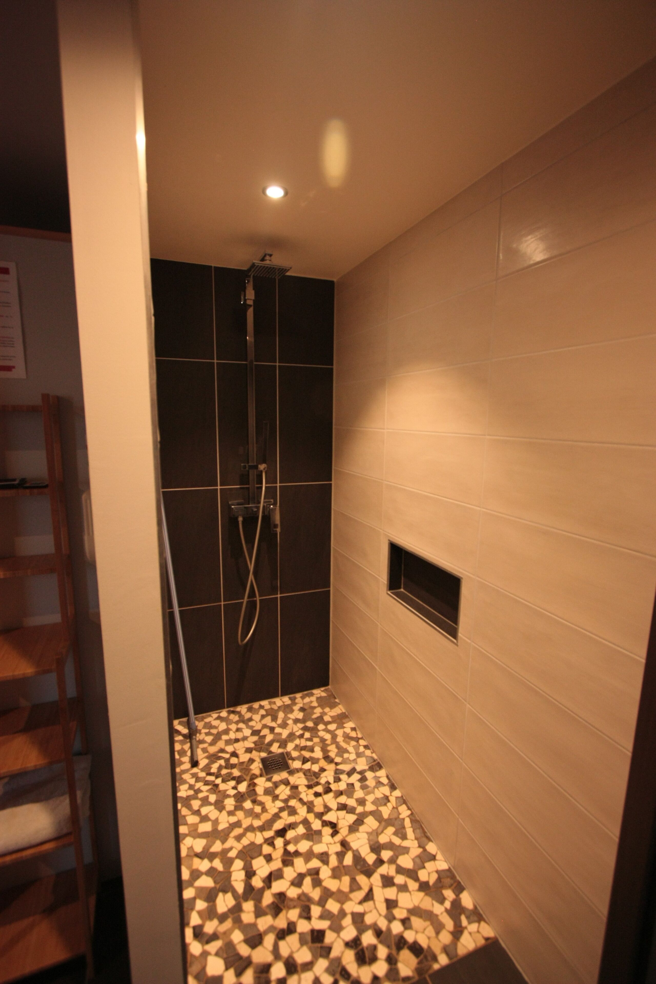 Douche de l'espace détente