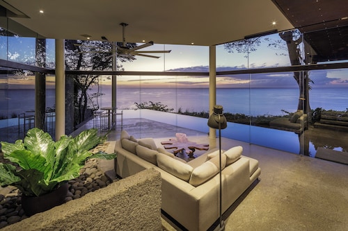 Luxury Villa with Ocean Views, Infinity Pool, & Private Reserve in Montezuma