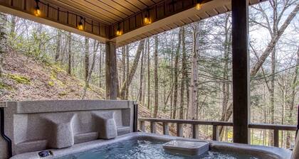 Private Two Bedroom Pigeon Forge Rental- Stocked Fishing Pond Access