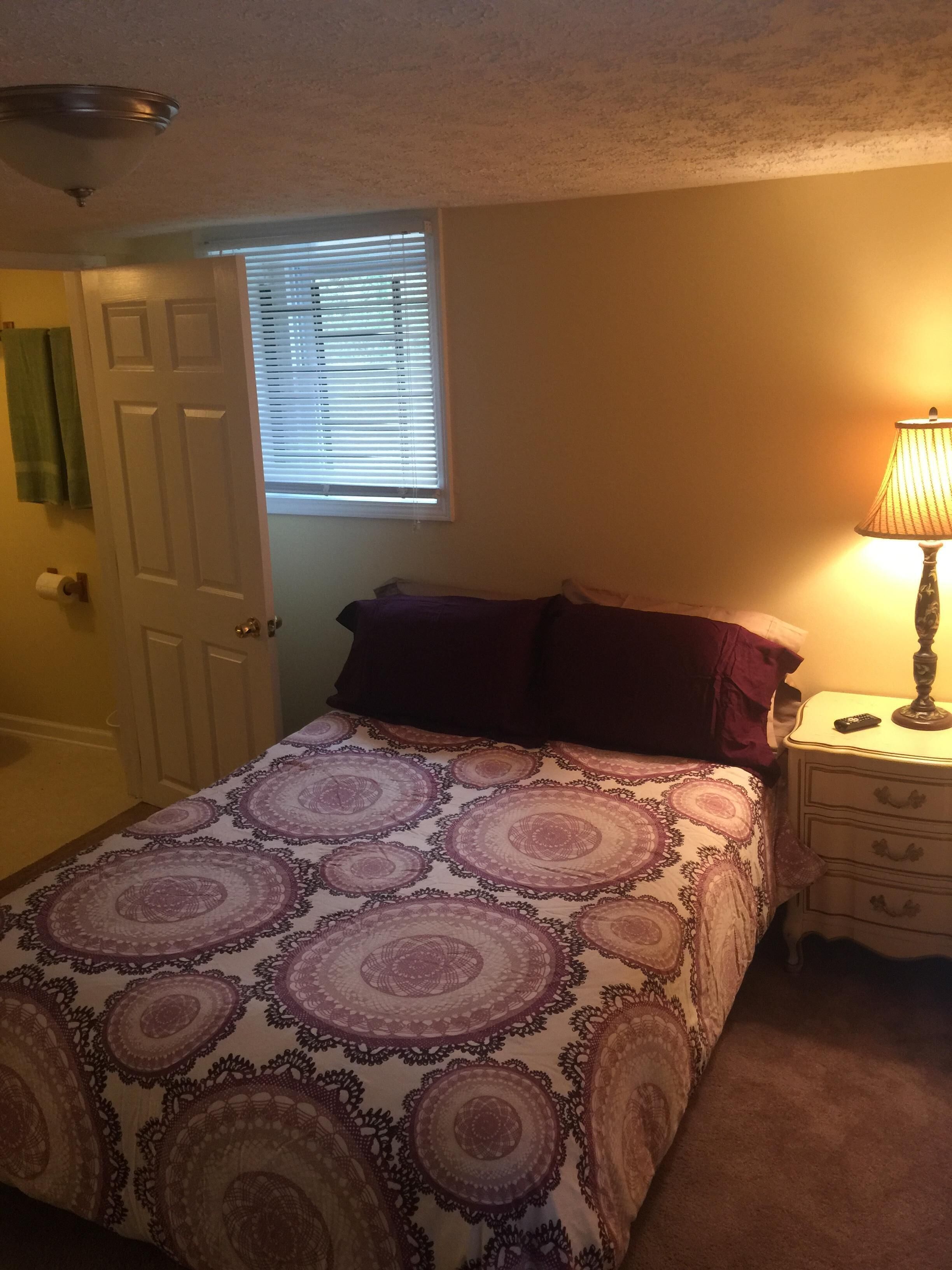 Secluded wooded and close to everything