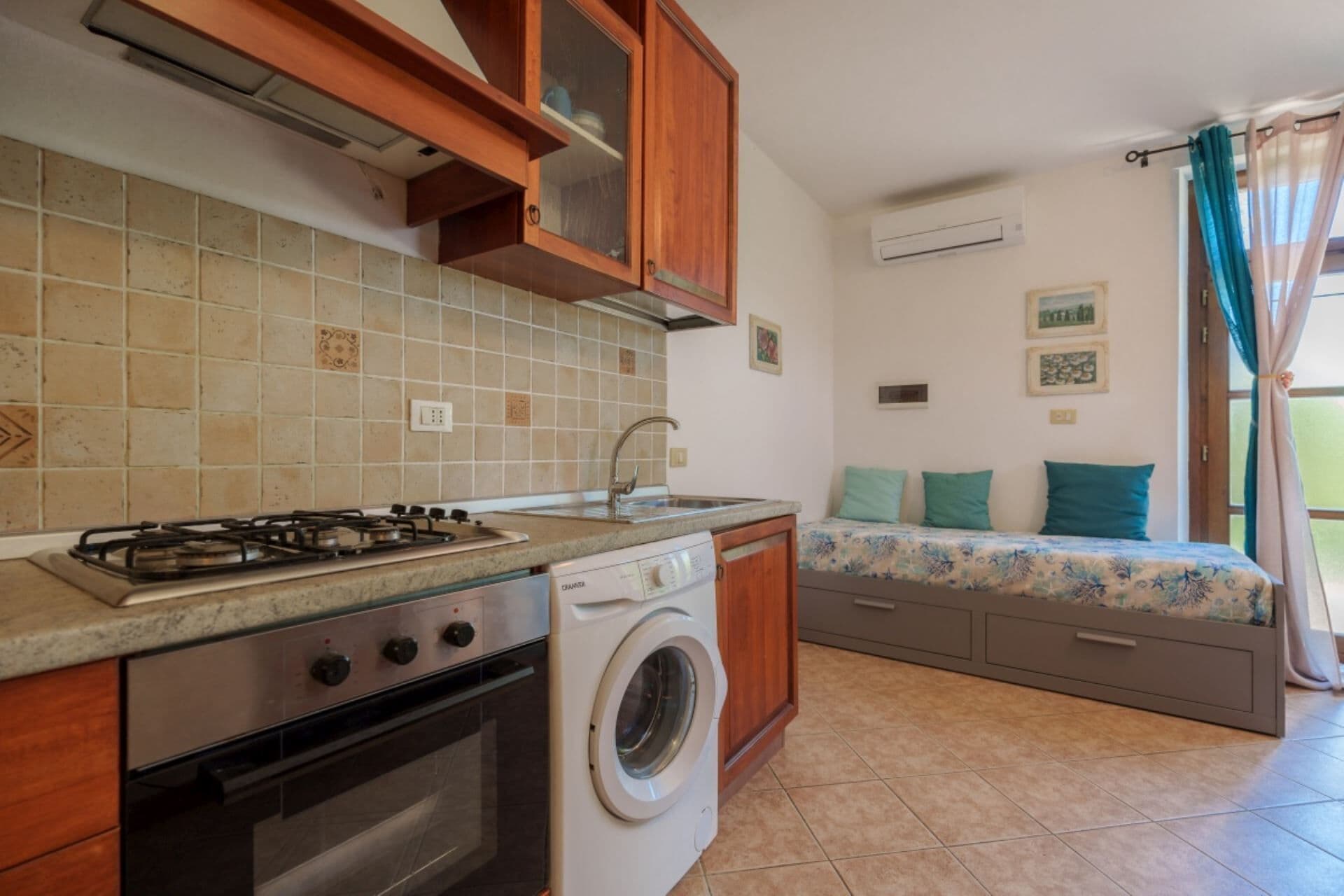 Fridge, oven, freezer