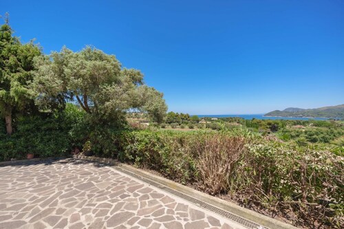 Studio the Gulf à Schiopparello avec espace extérieur aménagé