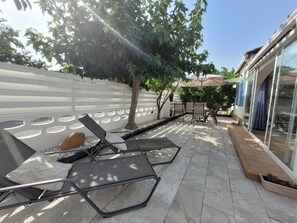 Àrea exterior de l'allotjament