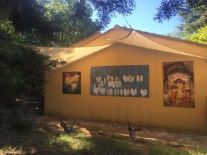 Enceinte de l’hébergement