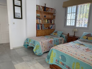 5 bedrooms, iron/ironing board, travel cot, free WiFi