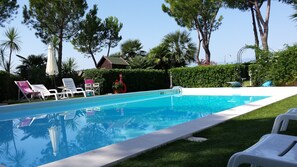 Uppvärmd pool