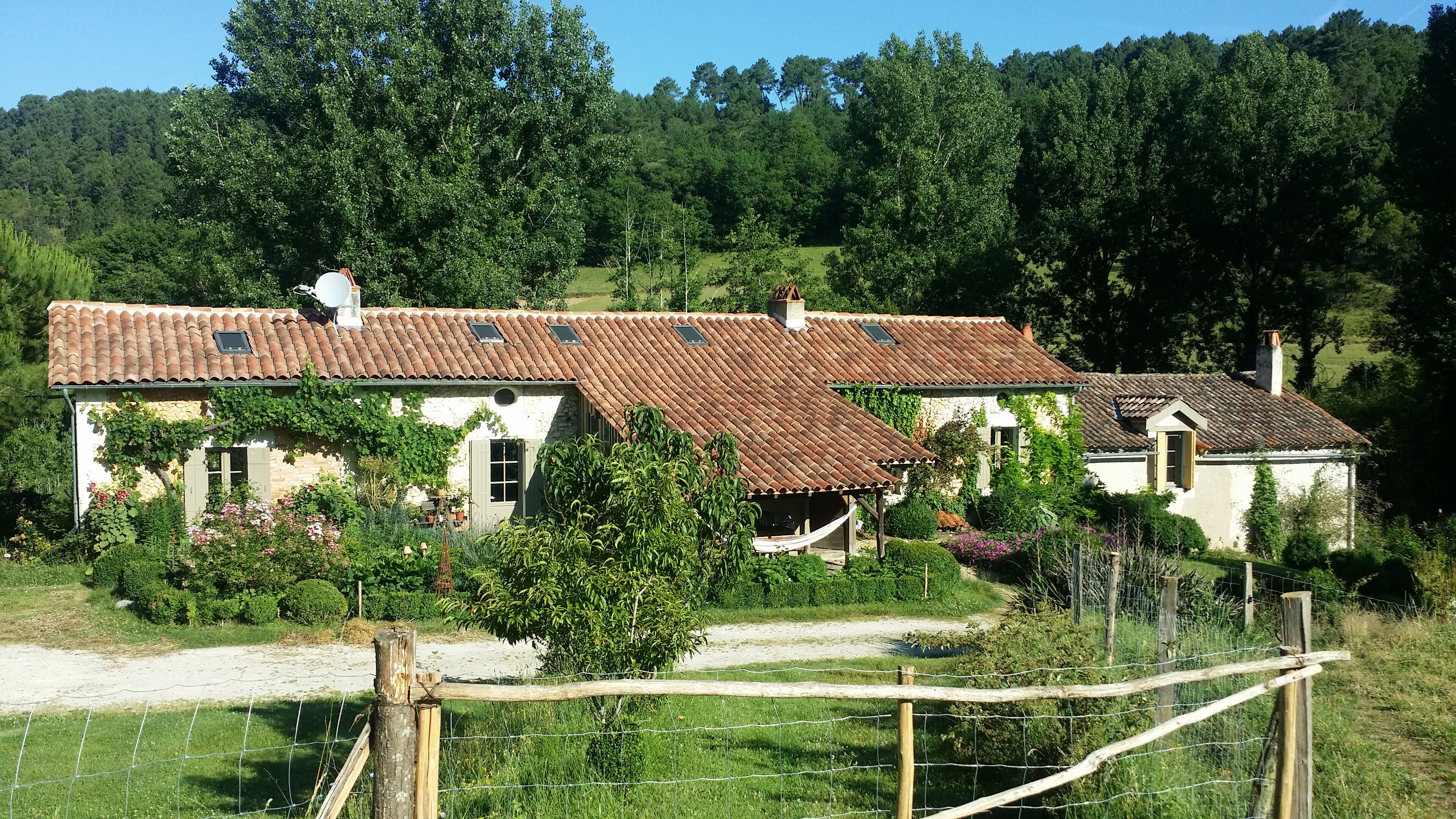 Tranquil transformed millhouse set in 4 acres of stunning Dordogne countryside.