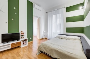 2 habitaciones, tabla de planchar con plancha y wifi gratis