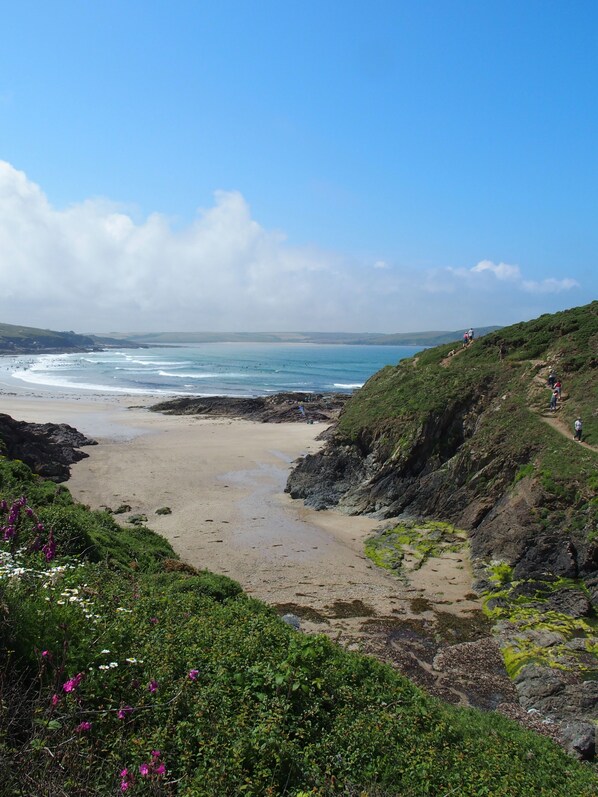 Beach - Fowey Apartment With Outdoor Pool And Gardens In Historic Mansion House (Lanreath)
