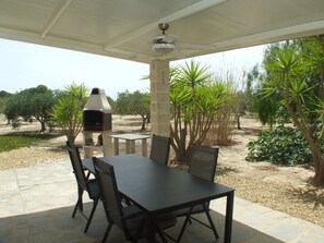 Outdoor dining - Finca Arboleda Old Stables, Idyllic rural but not remote, sleeps 4 (Vera)