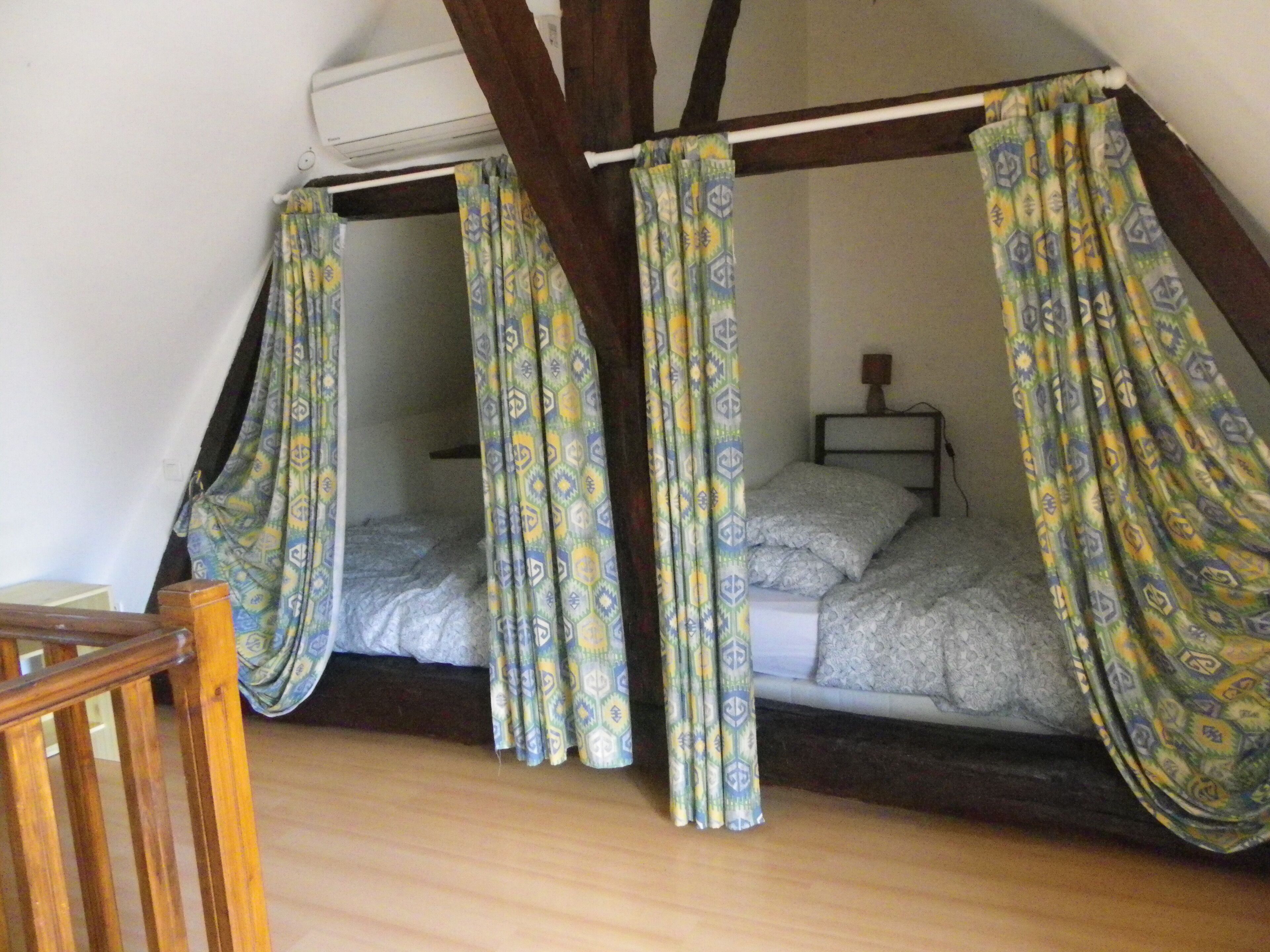 Rural cottage with garden in the countryside