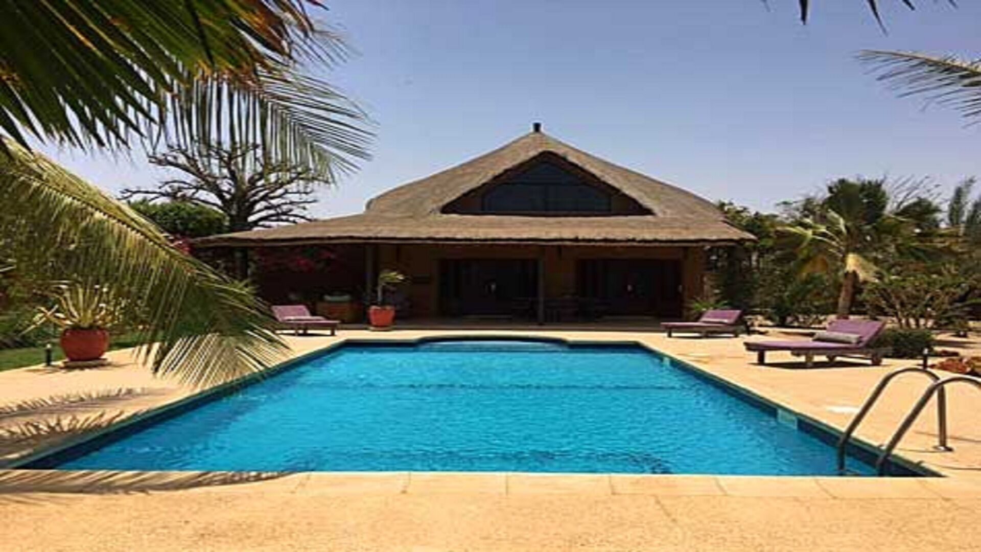 Week 600€ Villa with private pool and 1400m² exotic garden, WI-FI 
