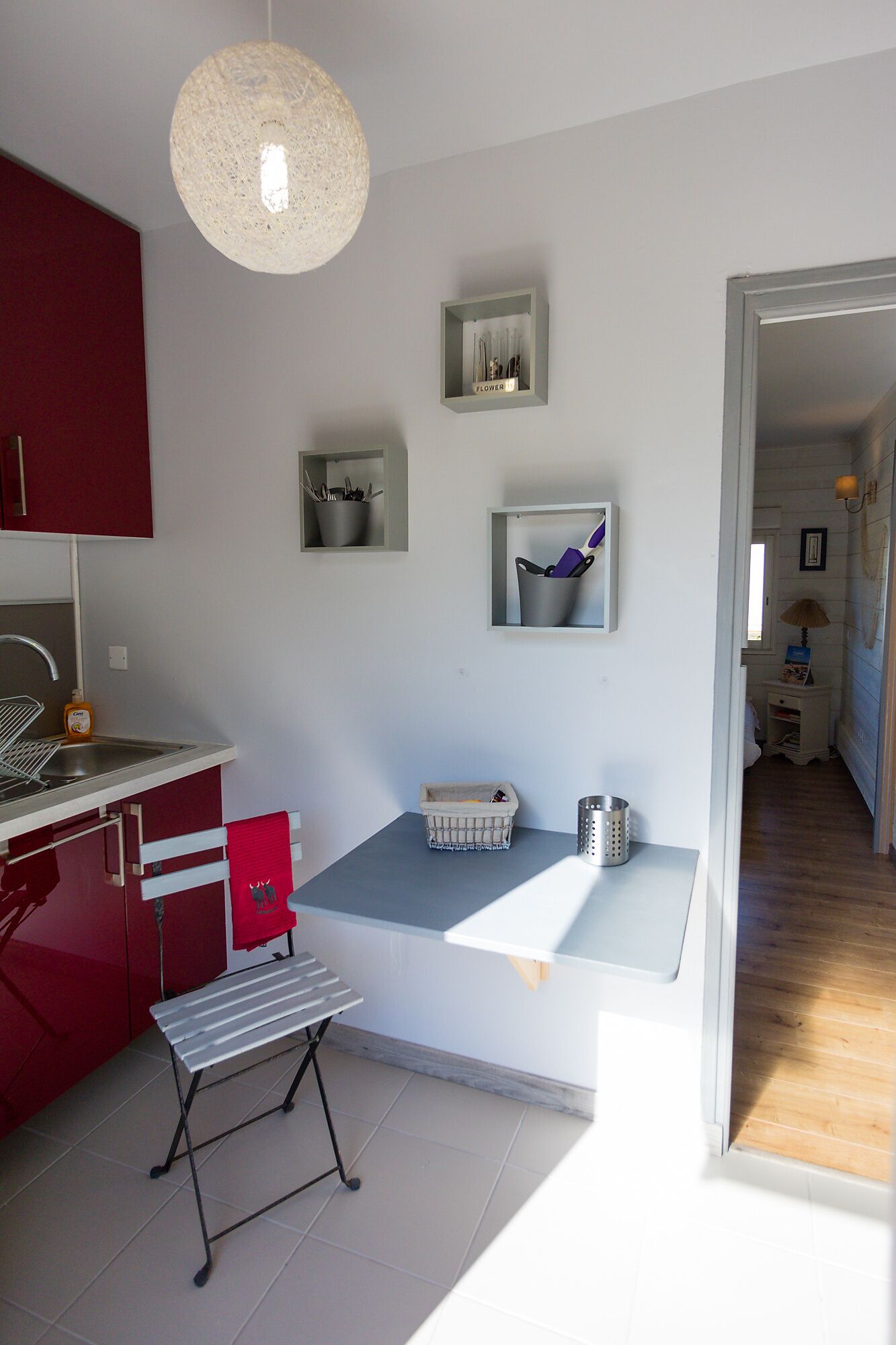 Nice T1 completely renovated with garden