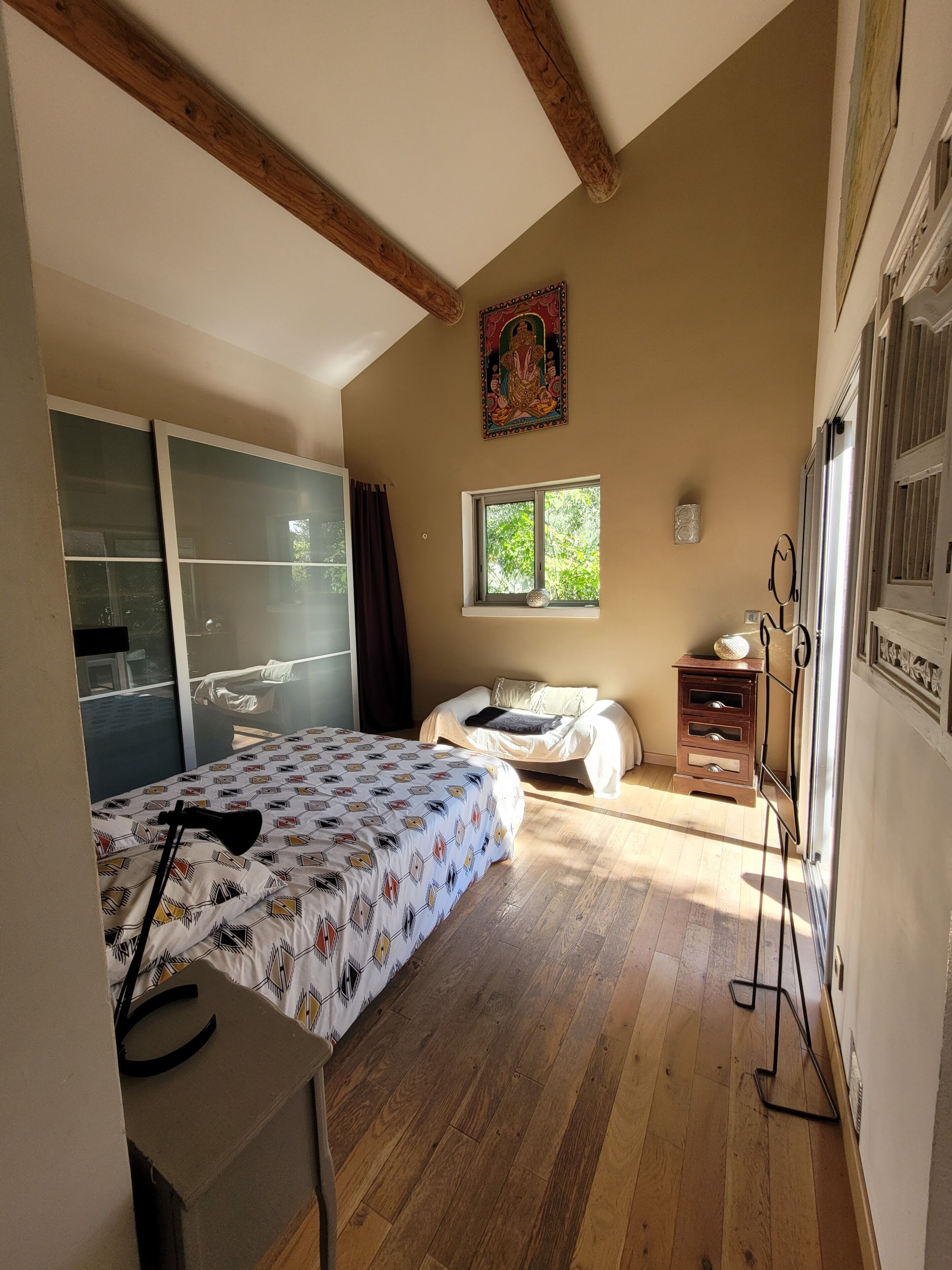 The house patio of Velleron