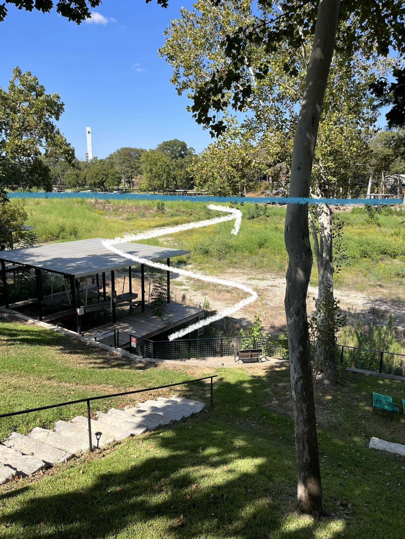 Terrein van de accommodatie