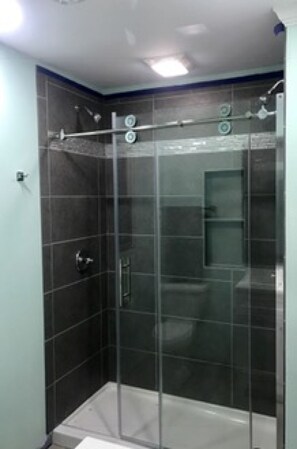 Dusche, Handtücher
