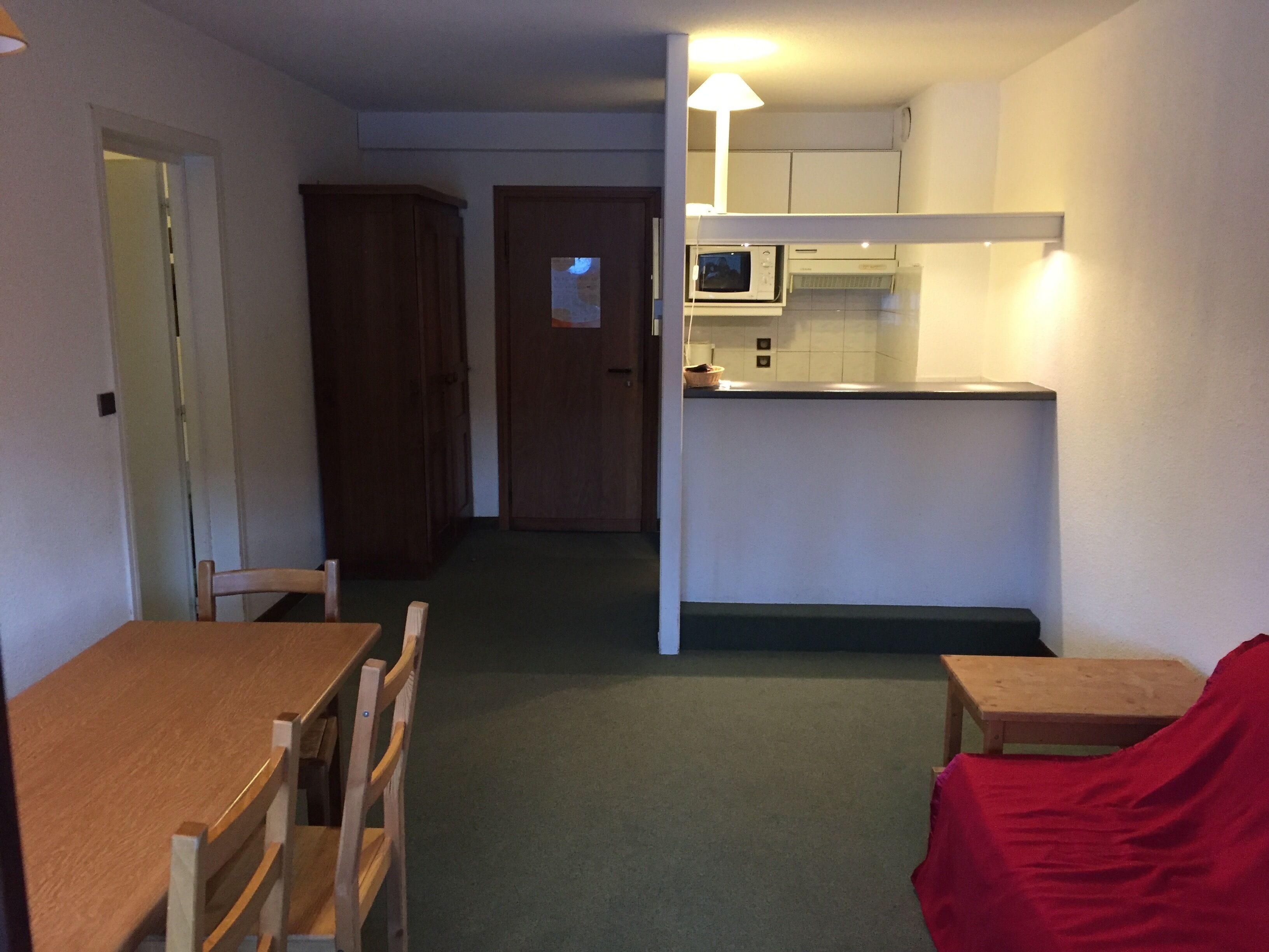 T2 apartment in residence Les Terrasses du Mont-Blanc