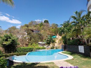 Alberca al aire libre 