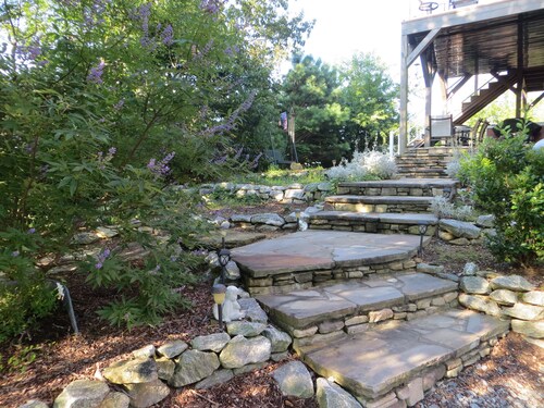 NC Moutain Lodge with Panoramic Views:  Pisgah Mtn to the North, 