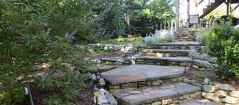 NC Moutain Lodge with Panoramic Views: Pisgah Mtn to the North,