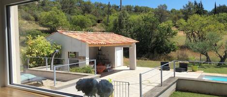 Enceinte de l’hébergement