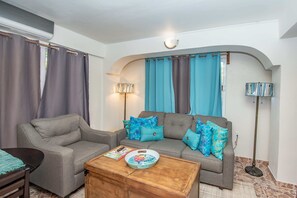 Smart TV, DVD player, books