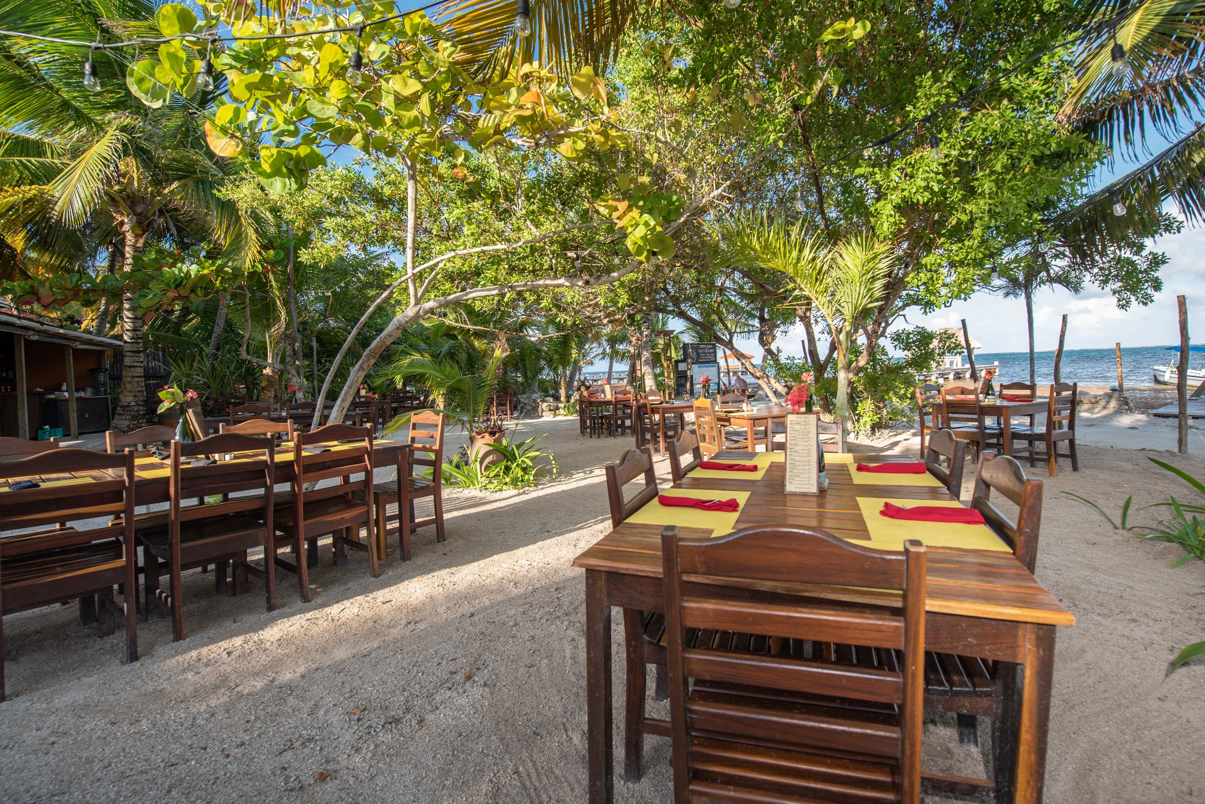 Udendørs spisemuligheder