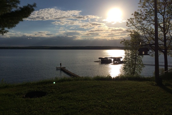 View from your cabin awaits you!