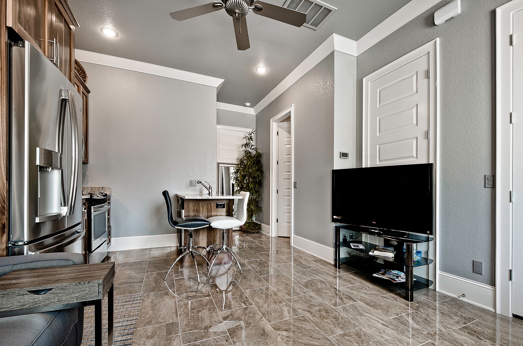 Steps out the front door to the Bentonville Square & all it has to offer!