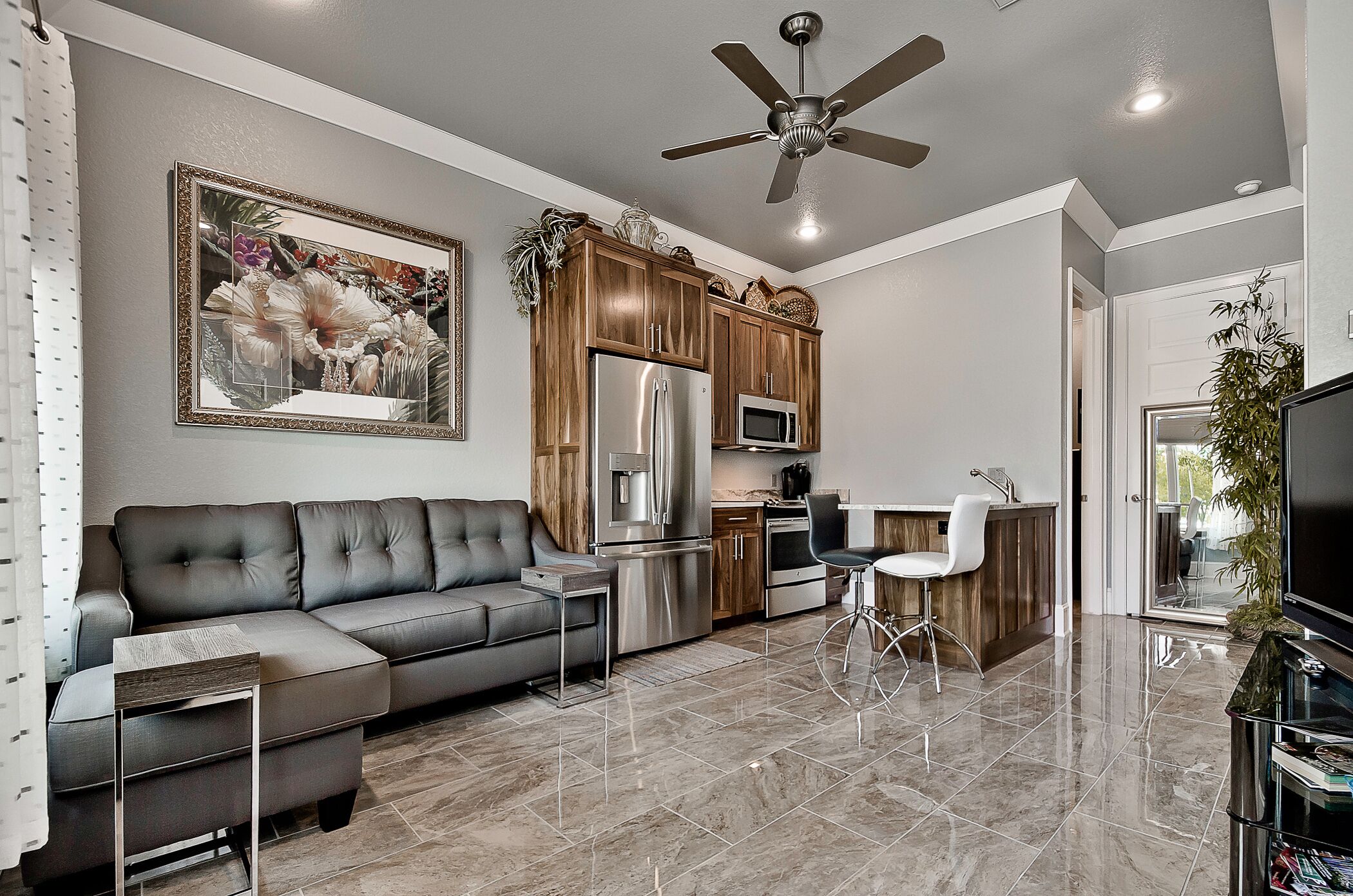 Steps out the front door to the Bentonville Square & all it has to offer!