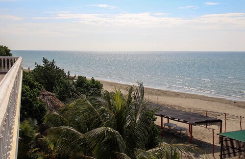 Beach Property with a pool and terrace