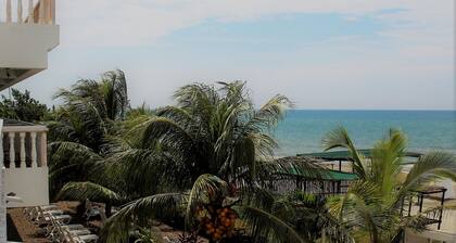 Beach Property with a pool and terrace