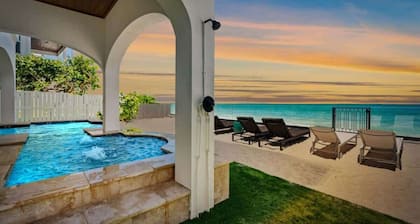 Serendipity Deux: Luxury Beachfront Retreat + Elevator + Complimentary Golf Cart