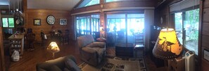 Interior - Minn Haven, lakeside retreat cabin, an hour or so from Cities. Relax... breathe. (South Haven)